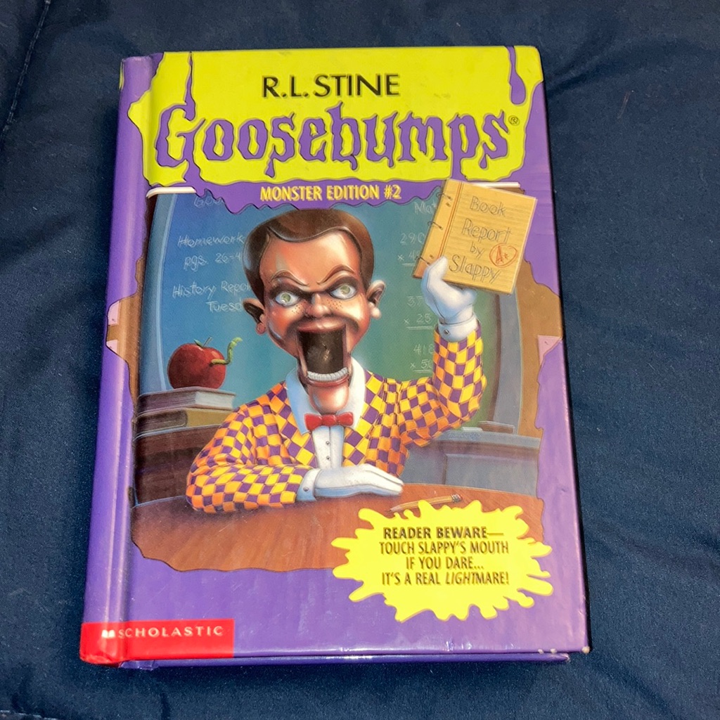 Goosebumps Hard Cover Book